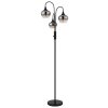 Maxy Lampadaire Luminaires Globo Lighting Noir, 3 lumières