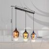 Lavus Suspension Luminaires Globo Lighting Noir, 3 lumières