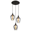 Lavus Suspension Luminaires Globo Lighting Noir, 3 lumières