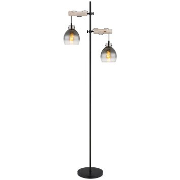 Ryan Lampadaire Luminaires Globo Lighting Écru, Noir, 2 lumières