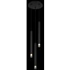 Blake Suspension Luminaires Globo Lighting Noir, 3 lumières