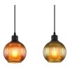 Zumba Suspension Luminaires Globo Lighting Noir, 4 lumières