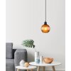 Zumba Suspension Luminaires Globo Lighting Noir, 1 lumière