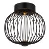 Galway Plafonnier Luminaires Globo Lighting LED Noir, 1 lumière