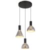 Labora Suspension Luminaires Globo Lighting LED Noir, 1 lumière