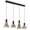 Labora Suspension Luminaires Globo Lighting LED Noir, 1 lumière