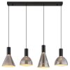 Labora Suspension Luminaires Globo Lighting LED Noir, 1 lumière