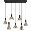 Labora Suspension Luminaires Globo Lighting LED Noir, 1 lumière