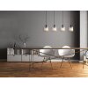 Jordana Suspension Luminaires Globo Lighting Noir, 4 lumières