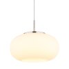 Quintara Suspension Luminaires Globo Lighting LED Nickel mat, 1 lumière