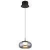 Quintara Suspension Luminaires Globo Lighting LED Noir, 1 lumière