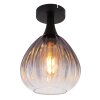 Olsen Plafonnier Luminaires Globo Lighting Noir, 1 lumière