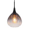 Olsen Suspension Luminaires Globo Lighting Noir, 1 lumière