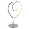 Amore Lampe à poser Luminaires Globo Lighting LED Chrome, 1 lumière