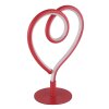 Amore Lampe à poser Luminaires Globo Lighting LED Rouge, 1 lumière