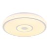 Astania Plafonnier Luminaires Globo Lighting LED Blanc, 1 lumière