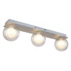 Ander Plafonnier Luminaires Globo Lighting Nickel mat, 3 lumières