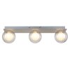 Ander Plafonnier Luminaires Globo Lighting Nickel mat, 3 lumières