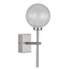 Ander Applique murale Luminaires Globo Lighting Nickel mat, 1 lumière