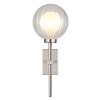 Ander Applique murale Luminaires Globo Lighting Nickel mat, 1 lumière