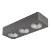 Hangarau Plafonnier Luminaires Globo Lighting LED Gris, 1 lumière