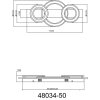 Jayden Plafonnier Luminaires Globo Lighting LED Anthracite, 1 lumière