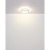 Bluma Plafonnier Luminaires Globo Lighting LED Blanc, 1 lumière, Télécommandes