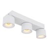 Rae Plafonnier Luminaires Globo Lighting LED Blanc, 3 lumières