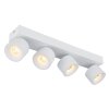 Rae Plafonnier Luminaires Globo Lighting LED Blanc, 4 lumières