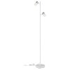 Brisbon Lampadaire Luminaires Globo Lighting Blanc, 2 lumières