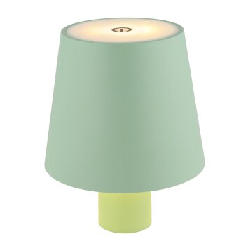 Vannie Lampe à poser Luminaires Globo Lighting LED Vert, 1 lumière