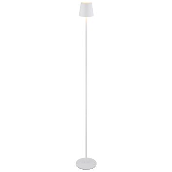 Vannie Lampadaire Luminaires Globo Lighting LED Blanc, 1 lumière