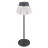 Lora Lampe à poser Luminaires Globo Lighting LED Anthracite, 1 lumière