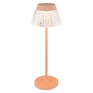 Lora Lampe à poser Luminaires Globo Lighting LED Rose, 1 lumière