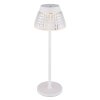 Lora Lampe à poser Luminaires Globo Lighting LED Blanc, 1 lumière