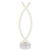 Hela Lampe à poser Luminaires Globo Lighting LED Blanc, 1 lumière