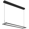 Mariella Suspension Luminaires Globo Lighting LED Noir, 1 lumière, Télécommandes