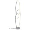 Spira Lampadaire Luminaires Globo Lighting LED Argenté, 1 lumière