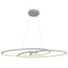 Spira Suspension Luminaires Globo Lighting LED Chrome, Argenté, 1 lumière