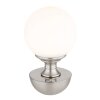 Tabina Lampe à poser Luminaires Globo Lighting LED Nickel mat, 1 lumière