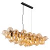 Udo Suspension Luminaires Globo Lighting Or, Noir, 6 lumières