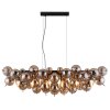 Udo Suspension Luminaires Globo Lighting Noir, 6 lumières