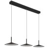 Lampone Suspension Luminaires Globo Lighting LED Noir, 1 lumière