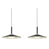 Lampone Suspension Luminaires Globo Lighting LED Noir, 1 lumière