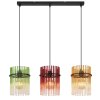 Gorley Suspension Luminaires Globo Lighting Noir, 3 lumières