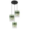 Gorley Suspension Luminaires Globo Lighting Noir, 3 lumières