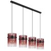 Gorley Suspension Luminaires Globo Lighting Noir, 4 lumières