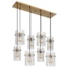 Gorley Suspension Luminaires Globo Lighting Or, 8 lumières