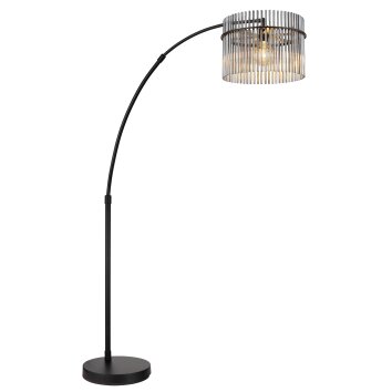 Gorley Lampadaire Luminaires Globo Lighting Noir, 1 lumière