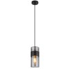 Scarfina Suspension Luminaires Globo Lighting Noir, 1 lumière